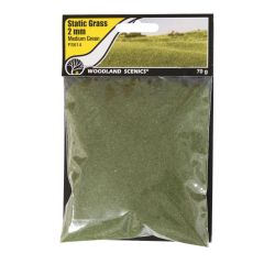 Static Grass Med Green 2mm