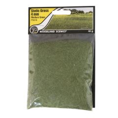 Static Grass Med Green 4mm