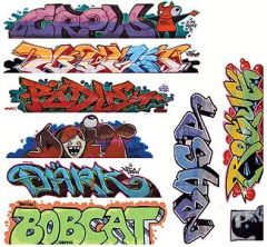 Graffiti Decals Mega set no 9
