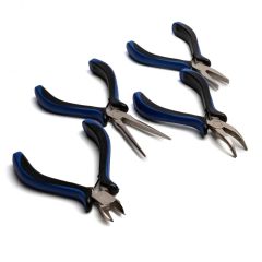 Pliers Spingloaded Set 4pc