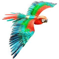 ICONX 3D Metal Parrot
