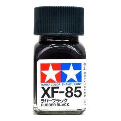 EXF-85 Enamel 10ml Flat Rubber Black