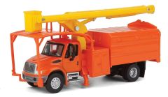 Intl 4300 Tree Trimmer Truck Orange