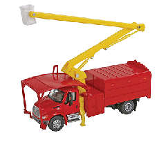 Intl 4300 Tree Trimmer Truck Red