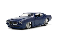 1971 Pontiac GTO Met Blue 1/24