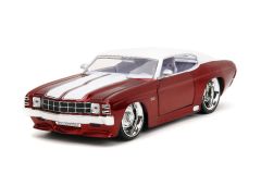 1971 Chevelle SS Candy Red/Wht 1/24