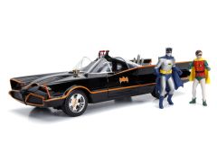 1966 Classic TV Batmobile w/ Batman / Robin 1/18