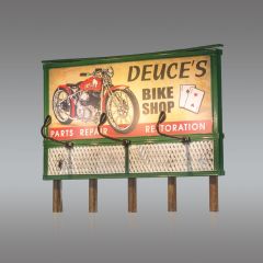 Deuces Bike Shop Billboard