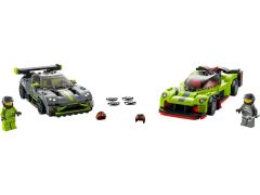 Lego Speed Aston M Valkyrie AMR Pro and Aston M Vantage GT3