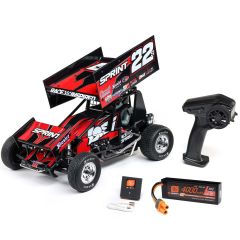 22S Sprint 1/10 2WD Red RTR w/ Batt / Charger