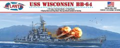 USS Wisconsin BB-64 Battleship 1/665