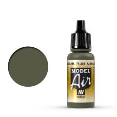 Model Air A-24M Camouflage Green 17ml