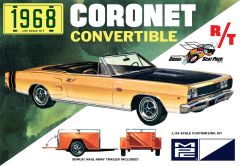 1968 Dodge Coronet w/ Trailer 1/25