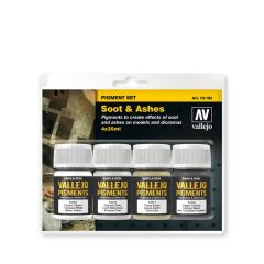 Soot & Ashes Pigment Set 4x35ml