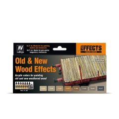 Old & New Wood Effects Set 8x17ml