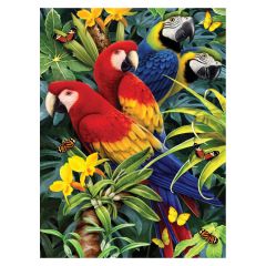 Majestic Macaws Paint by Number