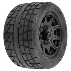 Traxxas 8374G Green Split-Spoke Wheels With 1.9" Response Tires - Rear Pair For 4-Tec 2.0