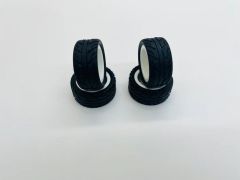 Racing Tire Set Mtd for Slyder 16 2pr