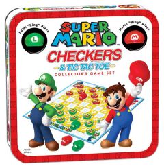 Tic Tac Toe / Checkers Super Mario vs Luigi