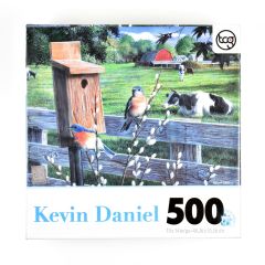Kevin Daniel Blue Bird & Cow 500pc