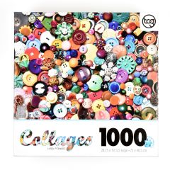 Button Collage 1000pc
