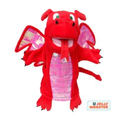 Red Dragon Hand Puppet