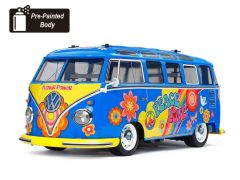 VW Type 2 M-05 Flower Power Body Painted 1/10