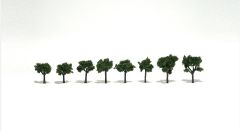 Medium Green Realistic Trees 3/4-1 1/4in