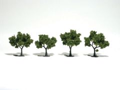 Light Green Realistic Trees 2-3in