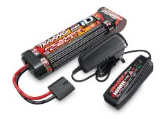 Battery / Charger Pack 8.4v 3000mAh Flat / 2 Amp AC Charger