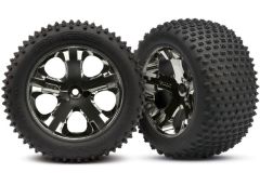 Alias Tires mtd 2.8 All-Star Wheels Blk Chrm pr