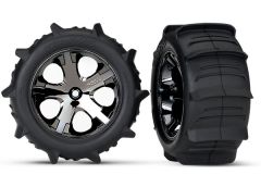 Paddle Tires 2.8 Mtd Black Chrome pr