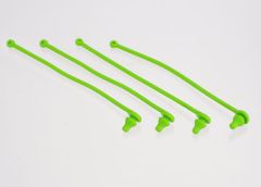 Body Clip Retainers Green 4pc