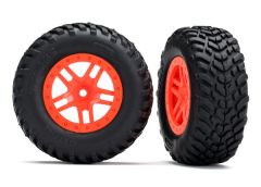 Tires SCT Mtd Orange Rims pr