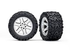 Tires 2.8 Mtd Chrome Wheels pr