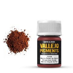Pigment Brown Iron Oxide 30ml