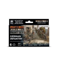 WWII German Infantry 6x17ml