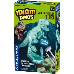 I Dig It Dinos Glow in the Dark T- Rex Excavation Kit