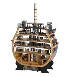 HMS Victory Cross Section 1/72